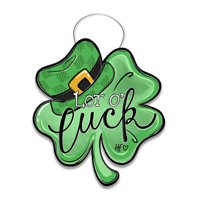 Lot O Luck St.Patrick's Day Door Hanger