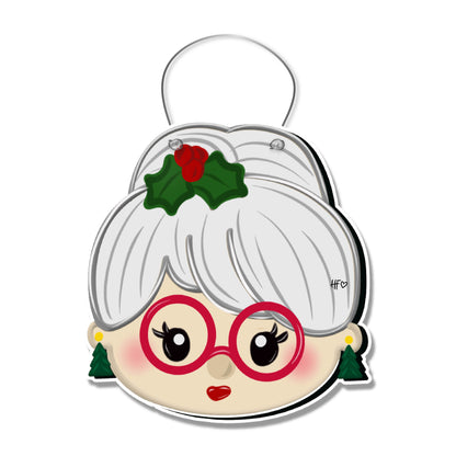 Mrs. Claus 1 Christmas Door Hanger