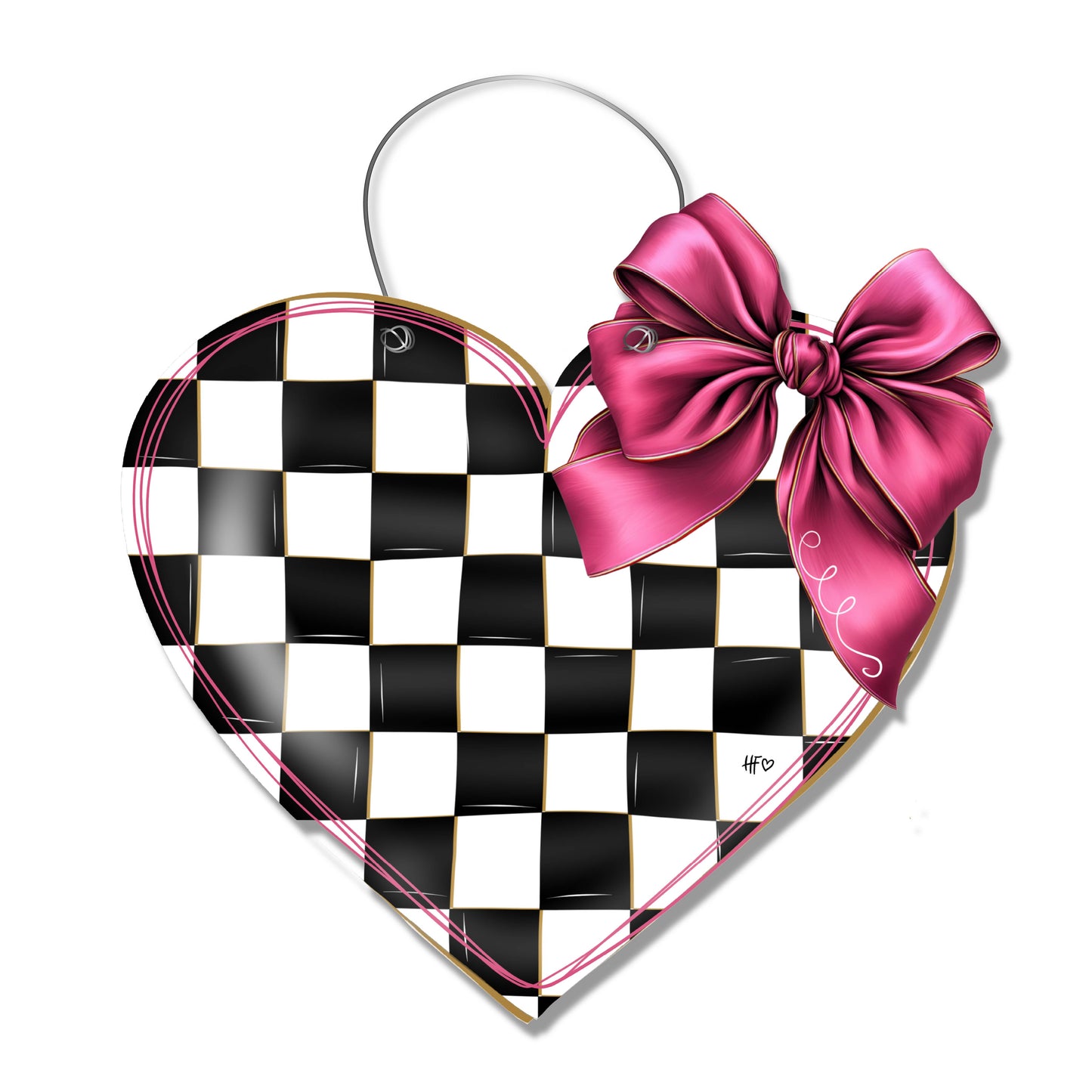 My Elegant Valentine Door Hanger