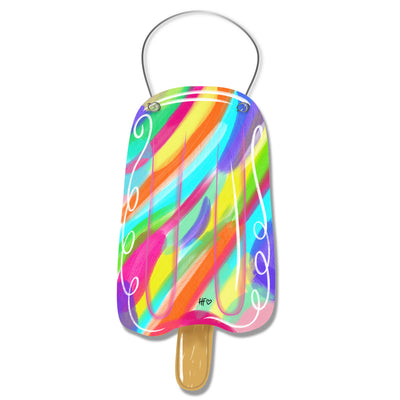 Neon Freeze Door Hanger