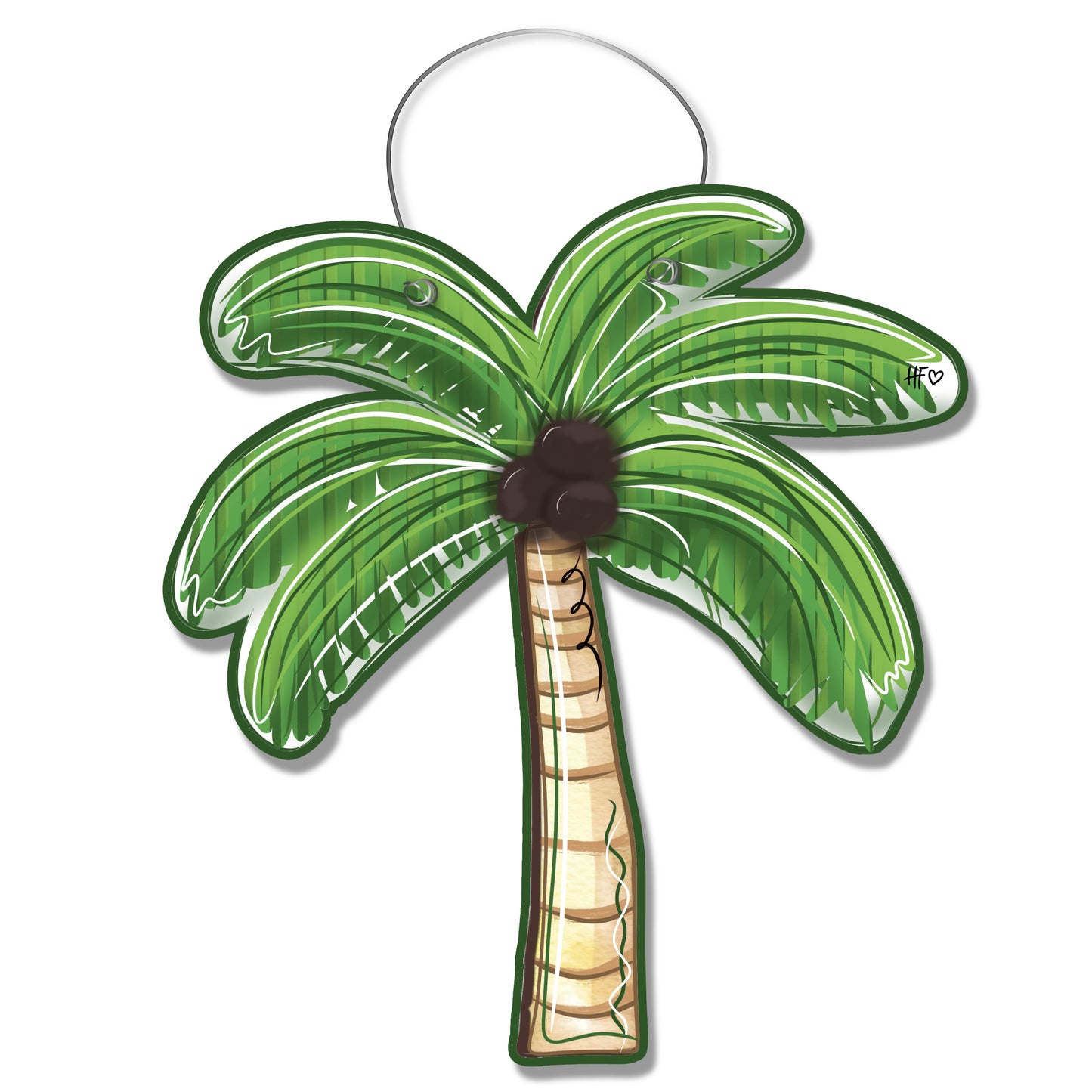 Palm Tree Door Hanger