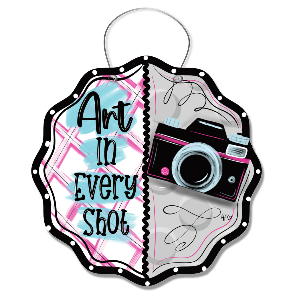 Art in Every Shot Photography Door Hanger