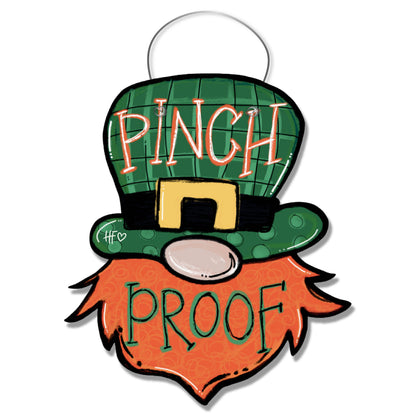 Pinch Proof St.Patrick's Day Door Hanger