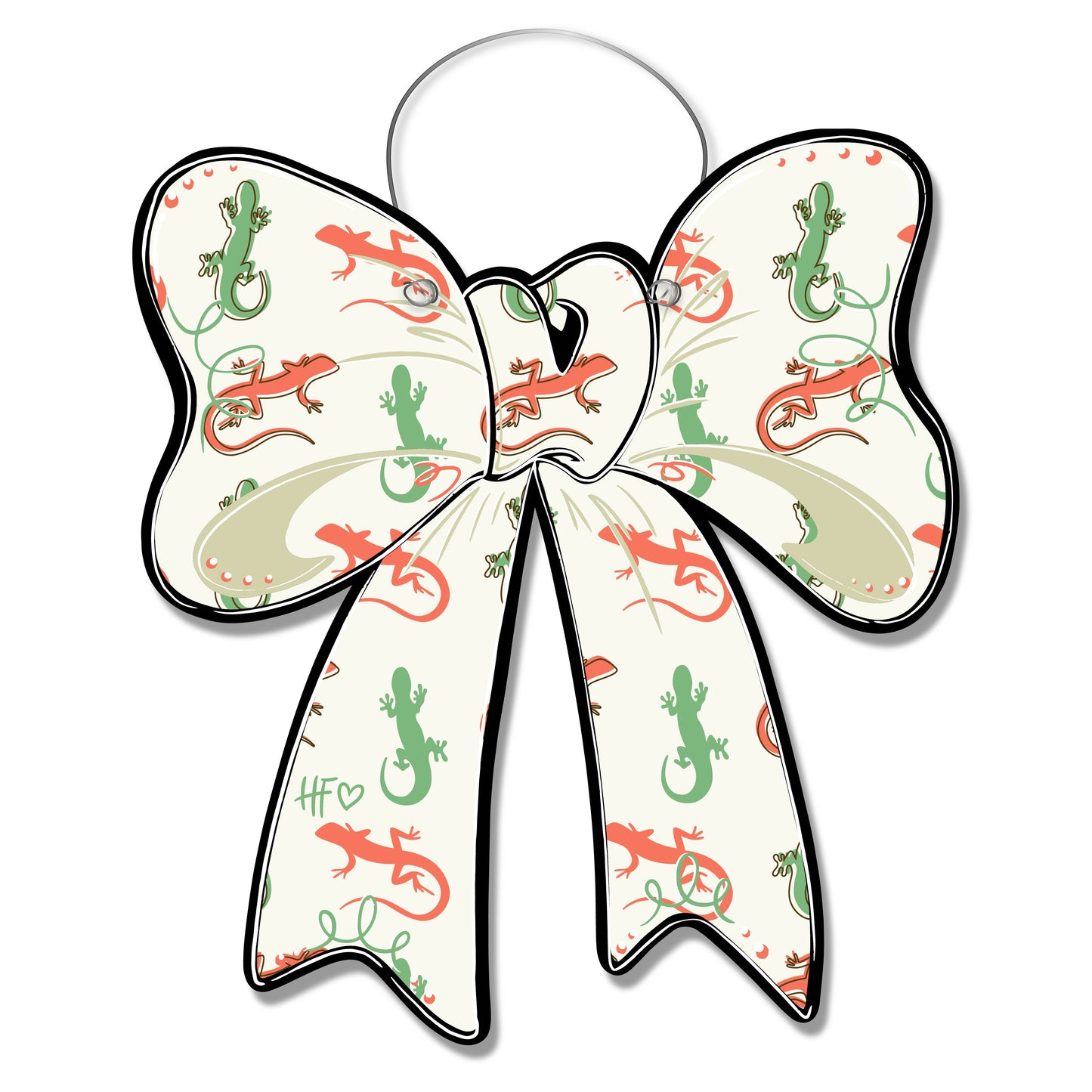 Reptiles Bow Door Hanger