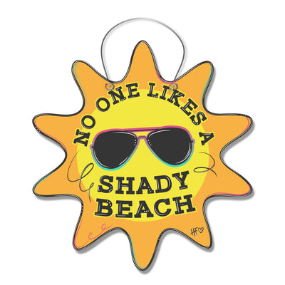 Shady Beach Door Hanger