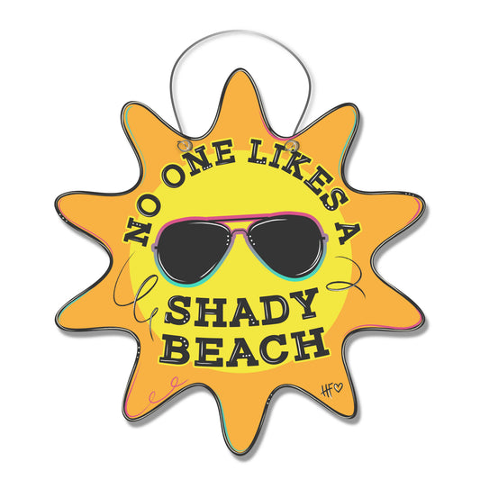 Shady Beach Door Hanger