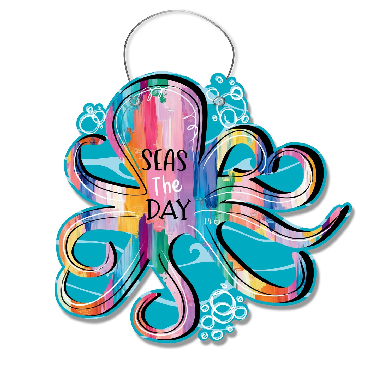 Seas The Day Door Hanger