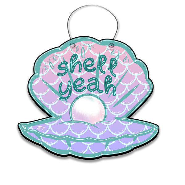 Shell Yeah Pearl Door Hanger