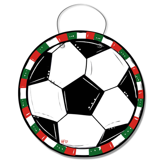 Game On Soccer Mexico Door Hanger