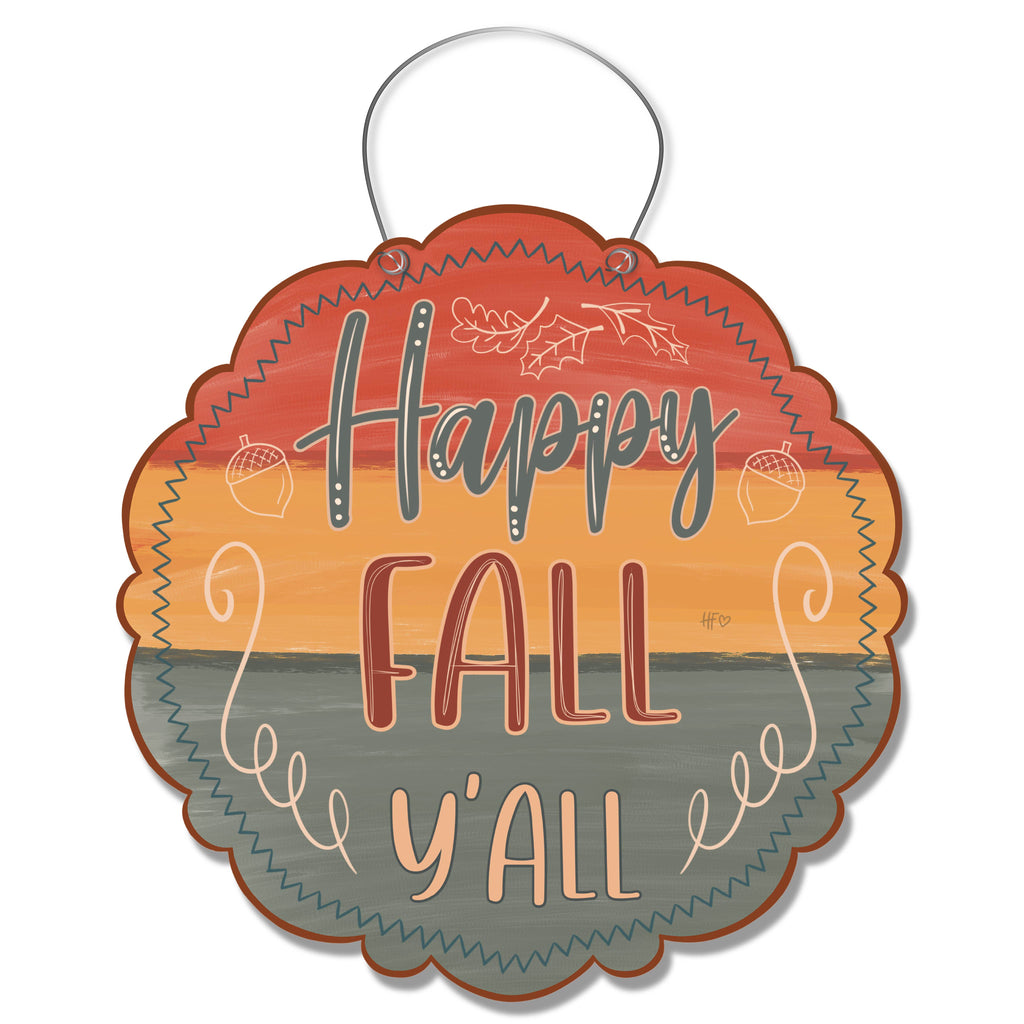 Subtle Fall Medallion Door Hanger