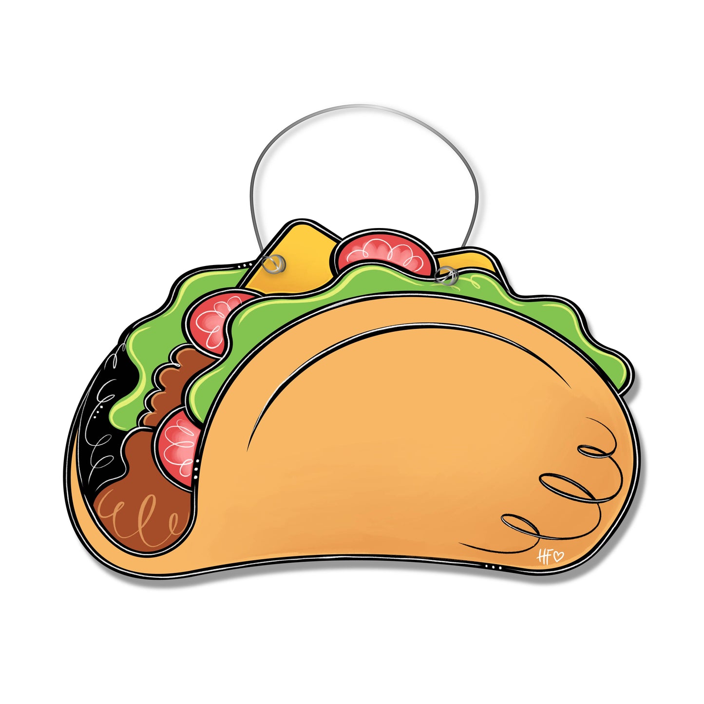 Taco Door Hanger