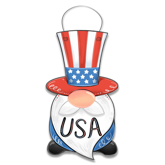 Uncle Sam Gnome Door Hanger