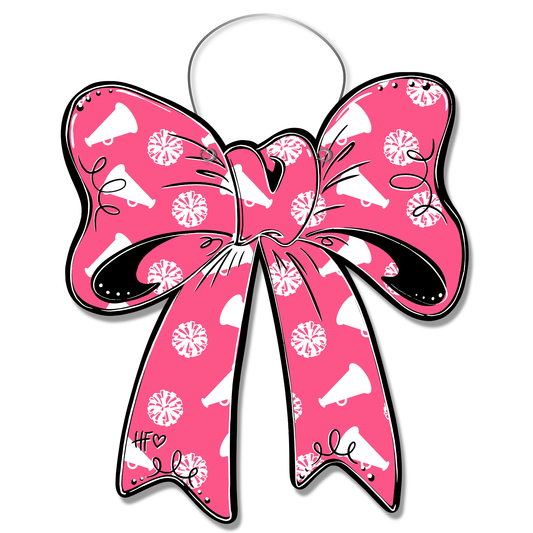 Cheerleading Bow Door Hanger