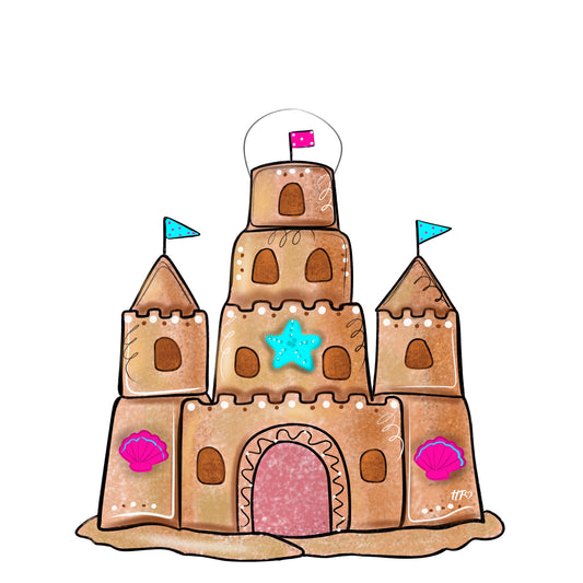 Sandcastle Door Hanger
