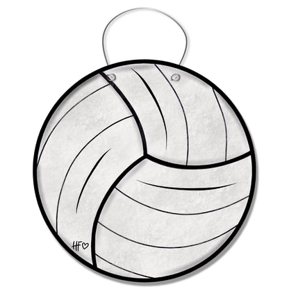 Volleyball Door Hanger