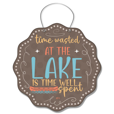 Wasted at the Lake Door Hanger
