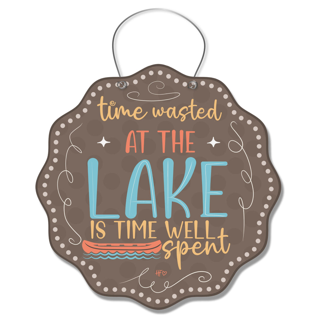 Wasted at the Lake Door Hanger
