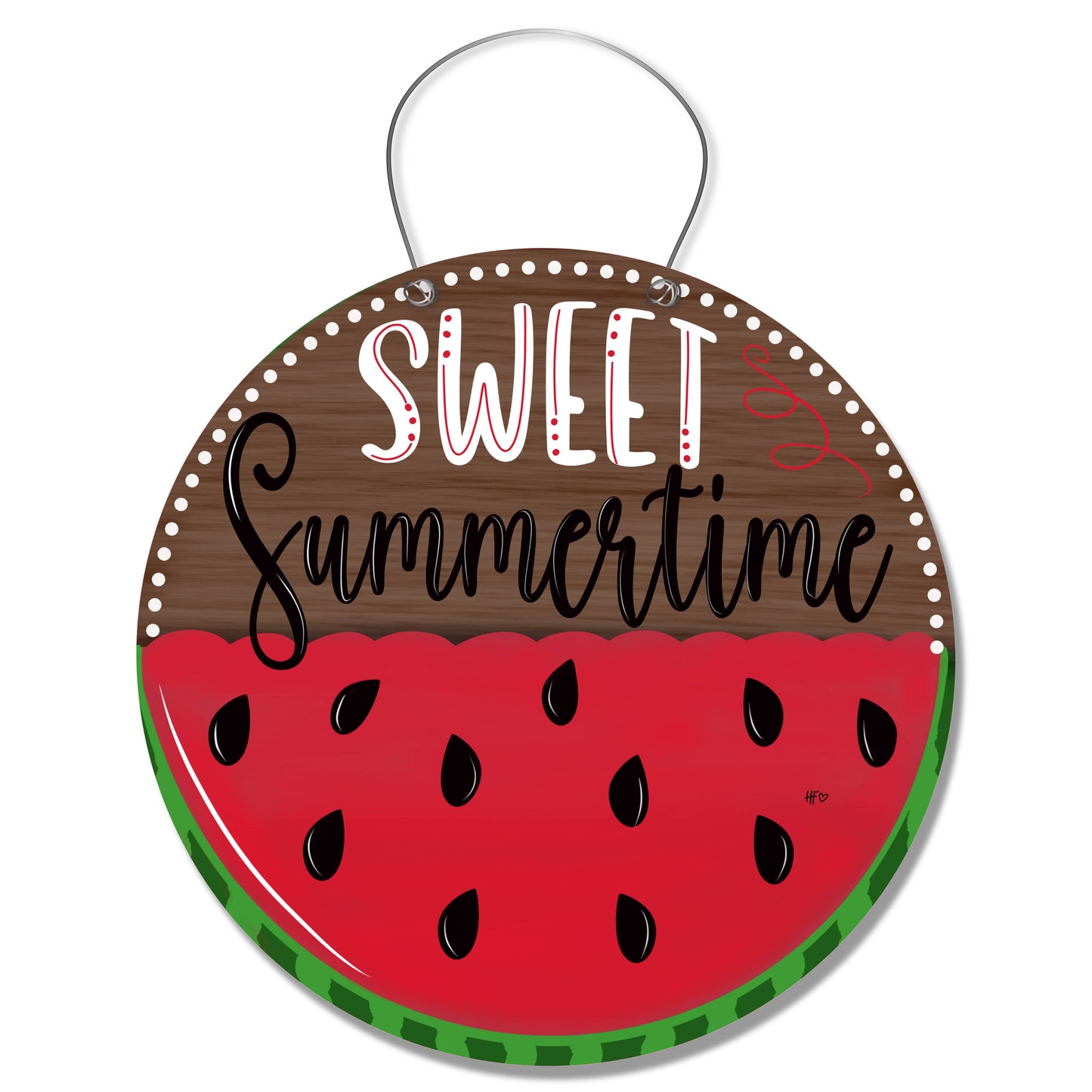 Watermelon Summer Door Hanger
