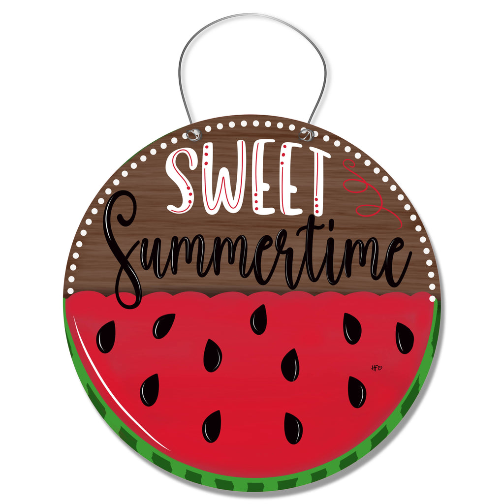 Watermelon Summer Door Hanger