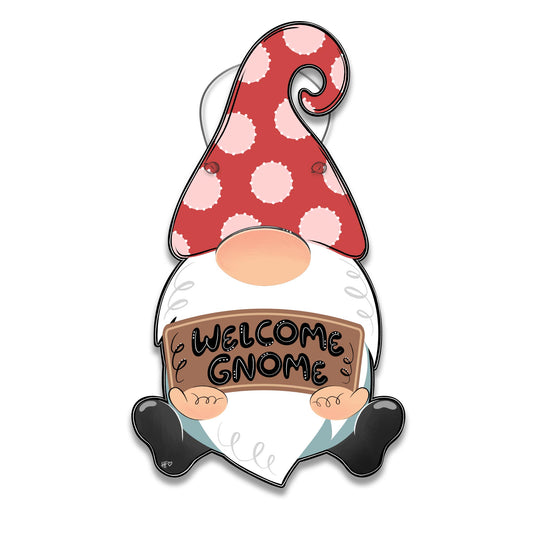 Welcome Gnome Door Hanger