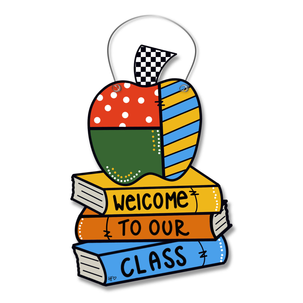 Welcome To Our Class Door Hanger