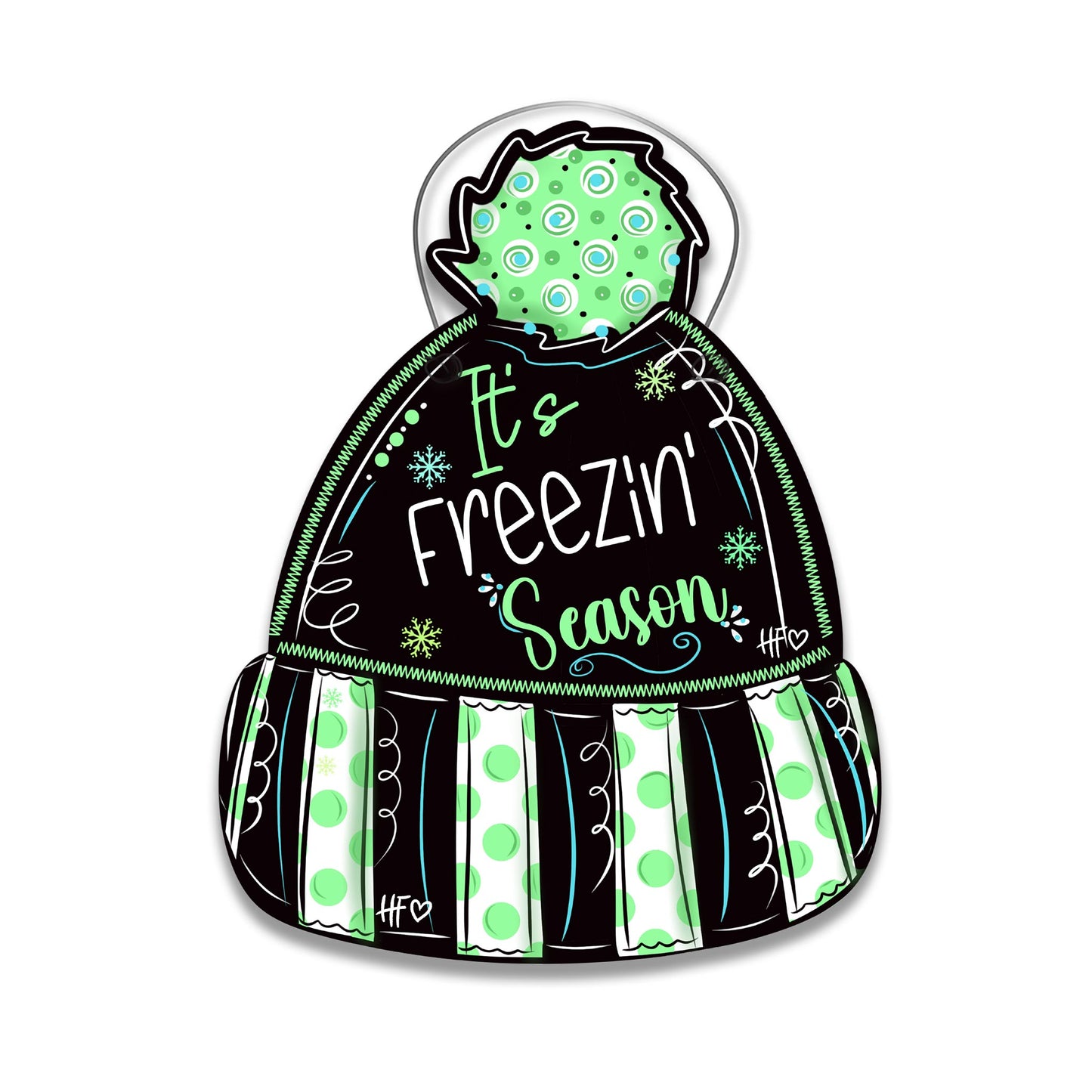 It's FREEZING Season Door Hanger