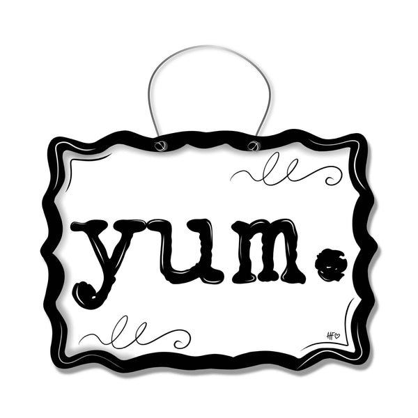 Yum and Simple Door Hanger