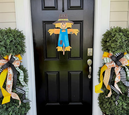 Patch the Scarecrow Fall Door Hanger