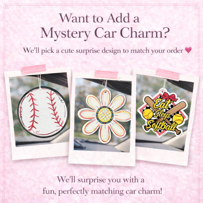 Mystery Surprise Rearview Mirror Car Charm