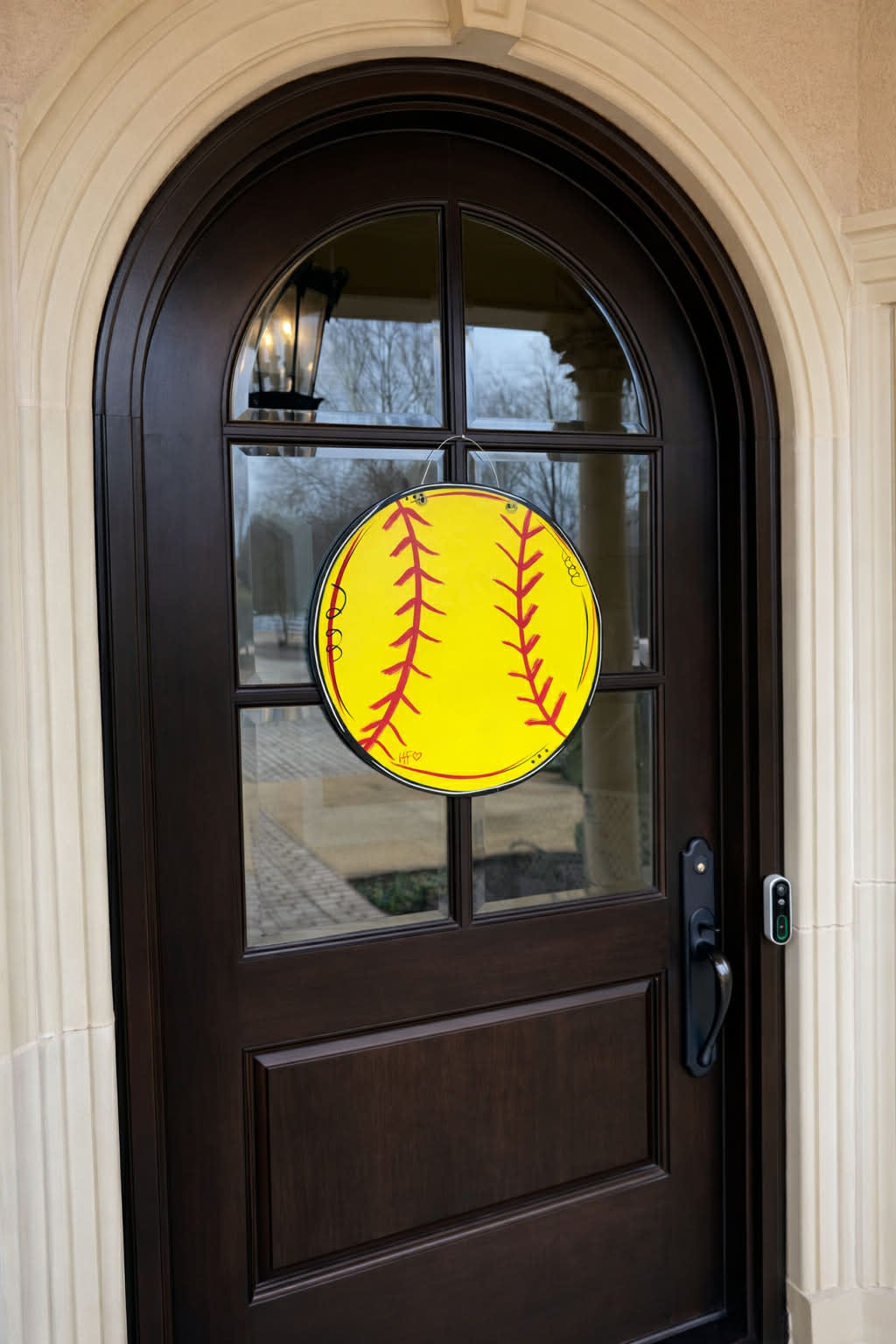 Softball Door Hanger
