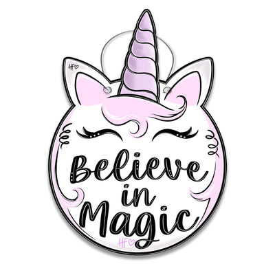 Believe in Magic Unicorn Door Hanger