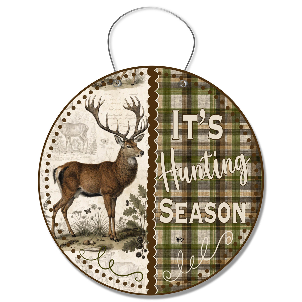 Bucks and Does Door Hanger