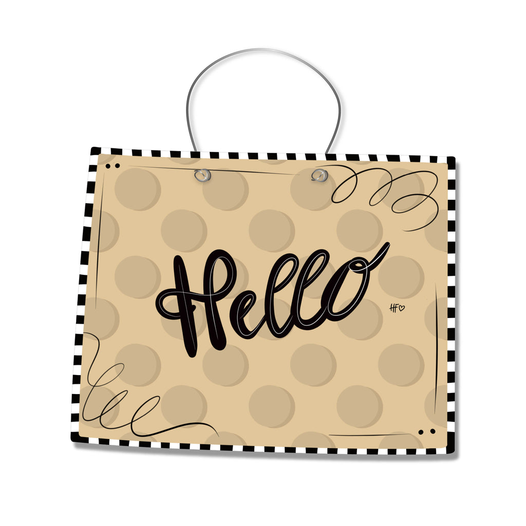Dots Colorado Door Hanger