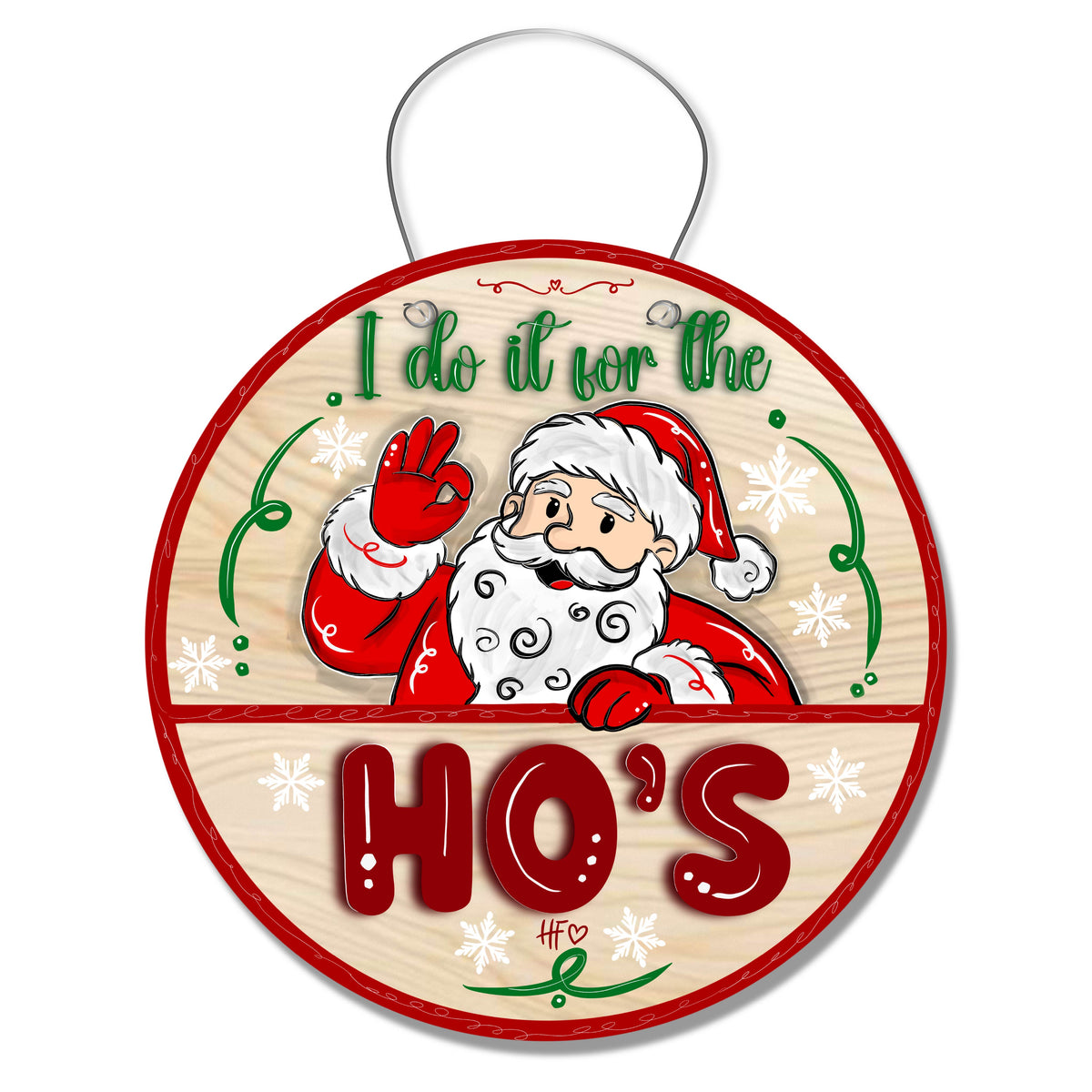 Do It for the Santa Door Hanger