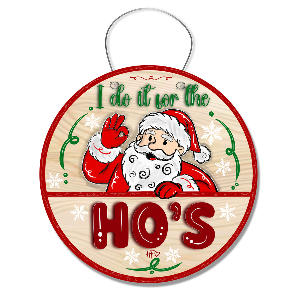 Do It for the Santa Door Hanger