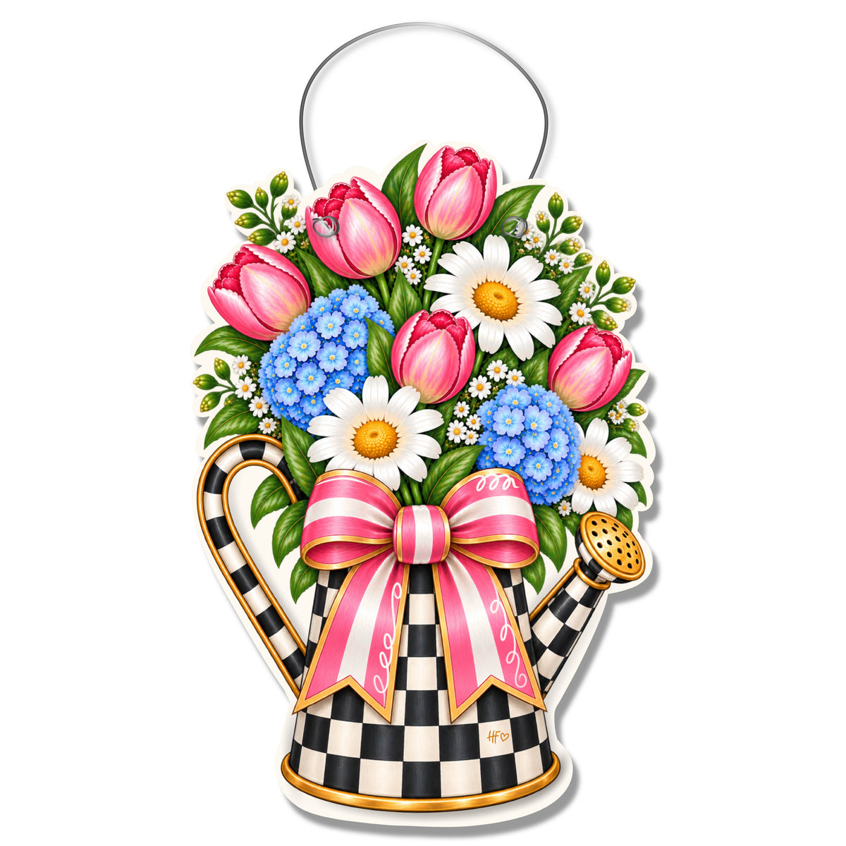 Elegance in Full Bloom Door Hanger