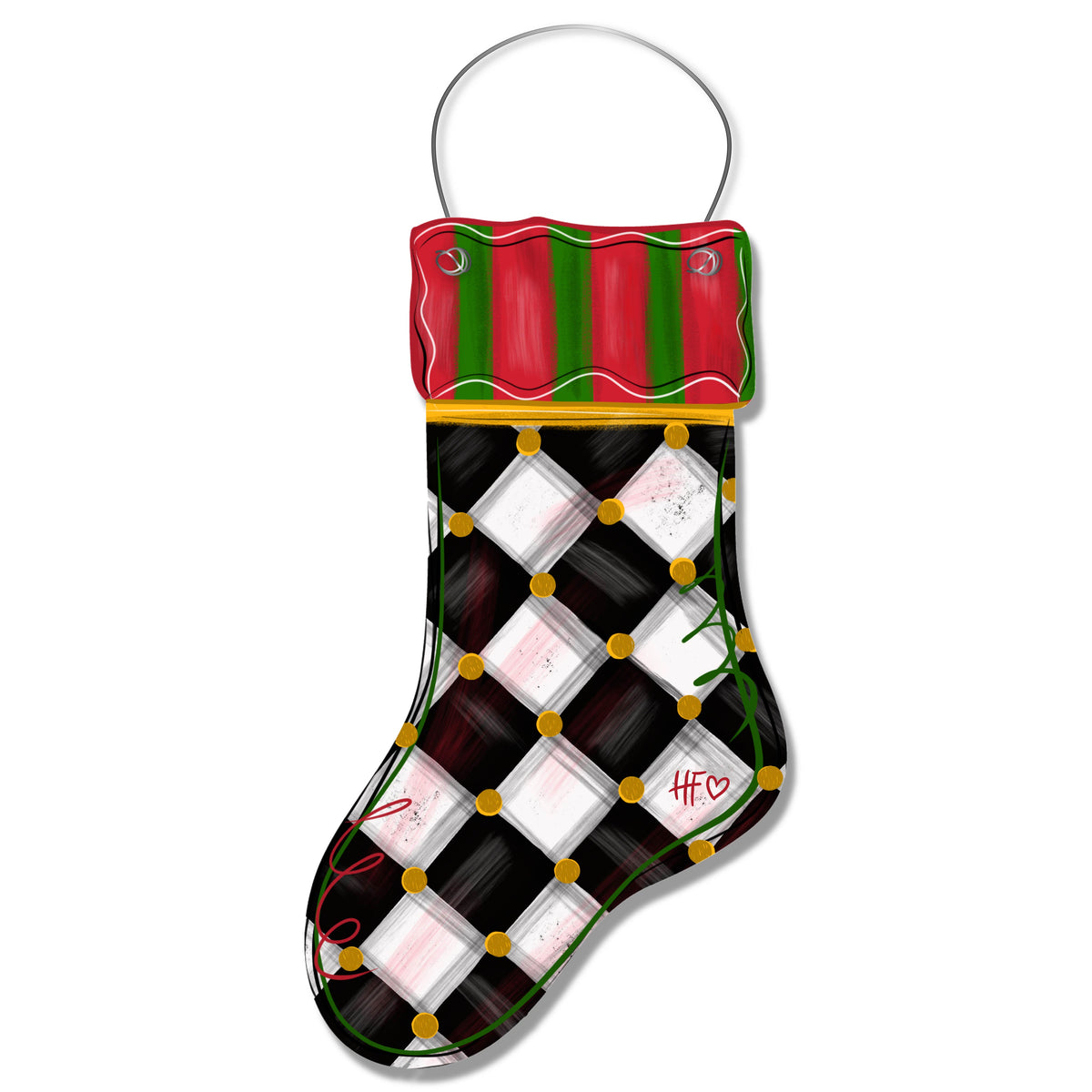 Elegant Stocking Door Hanger