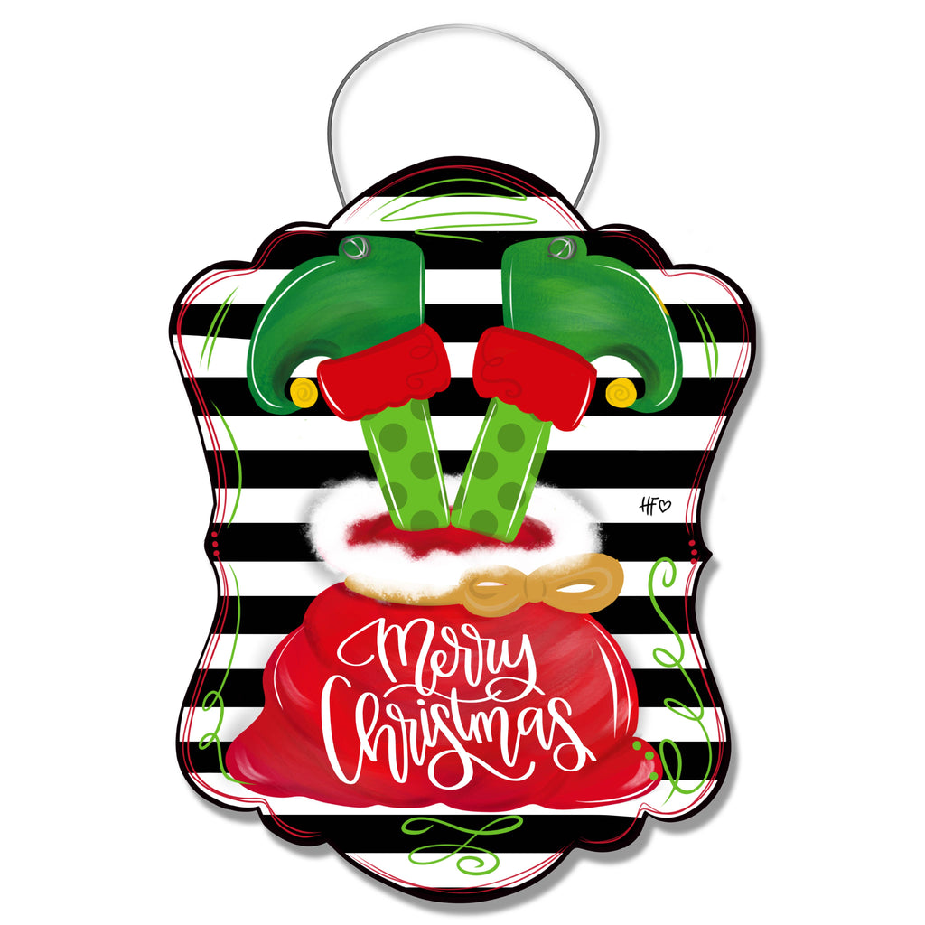Elf’n Around Door Hanger