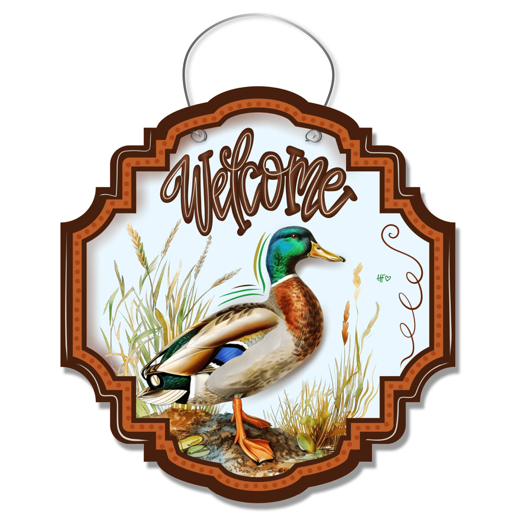Mr Mallard Door Hanger