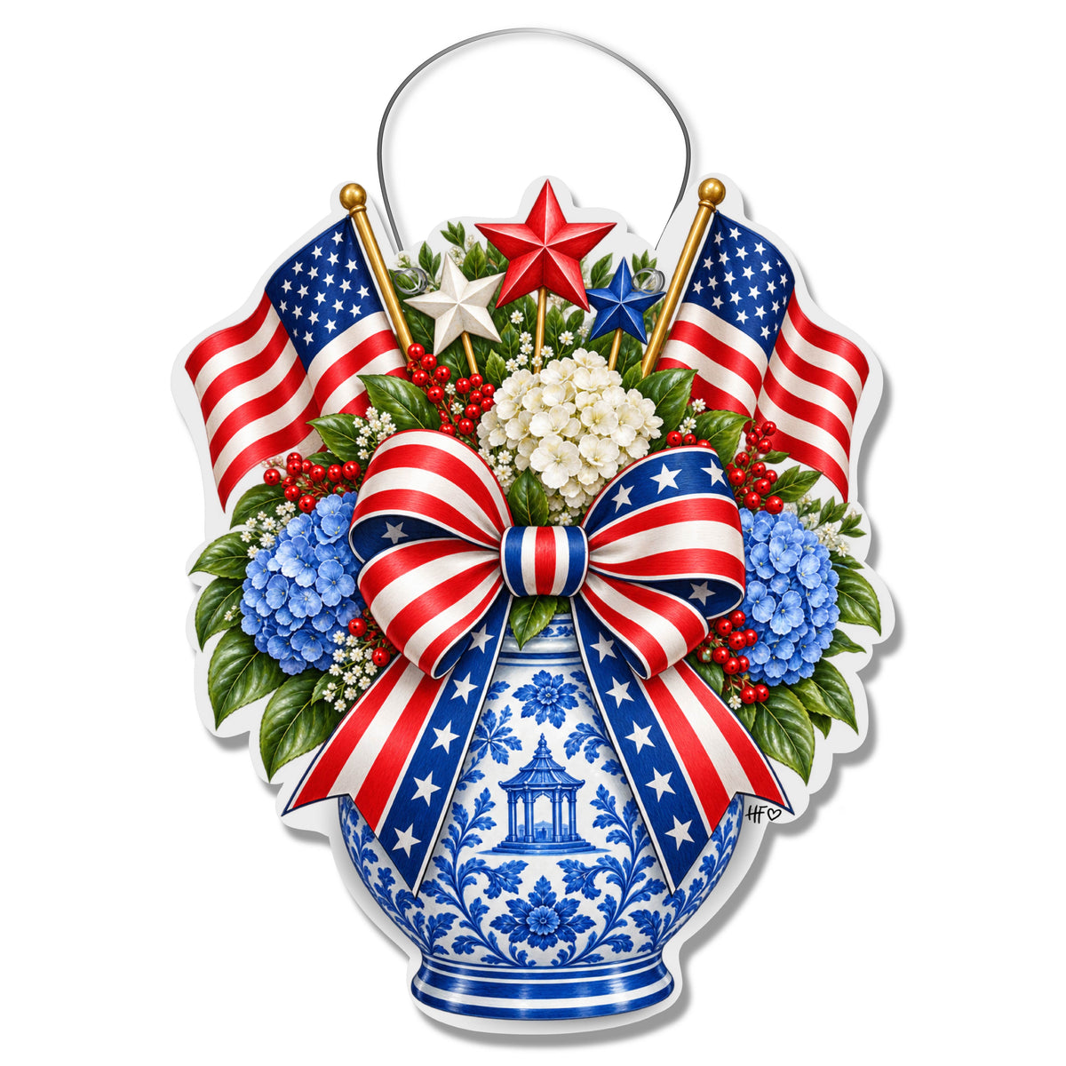 Planted in Freedom Door Hanger