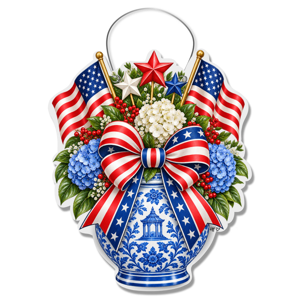 Planted in Freedom Door Hanger