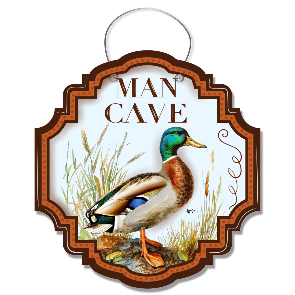 Quackin' Man Cave Door Hanger