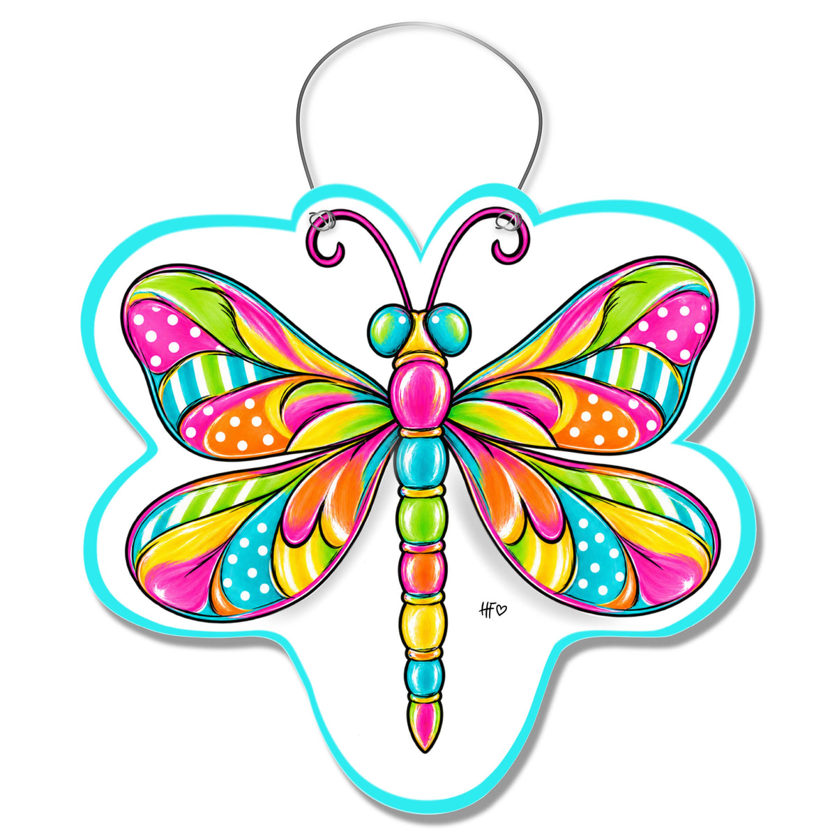 Summertime Dragonfly Door Hanger