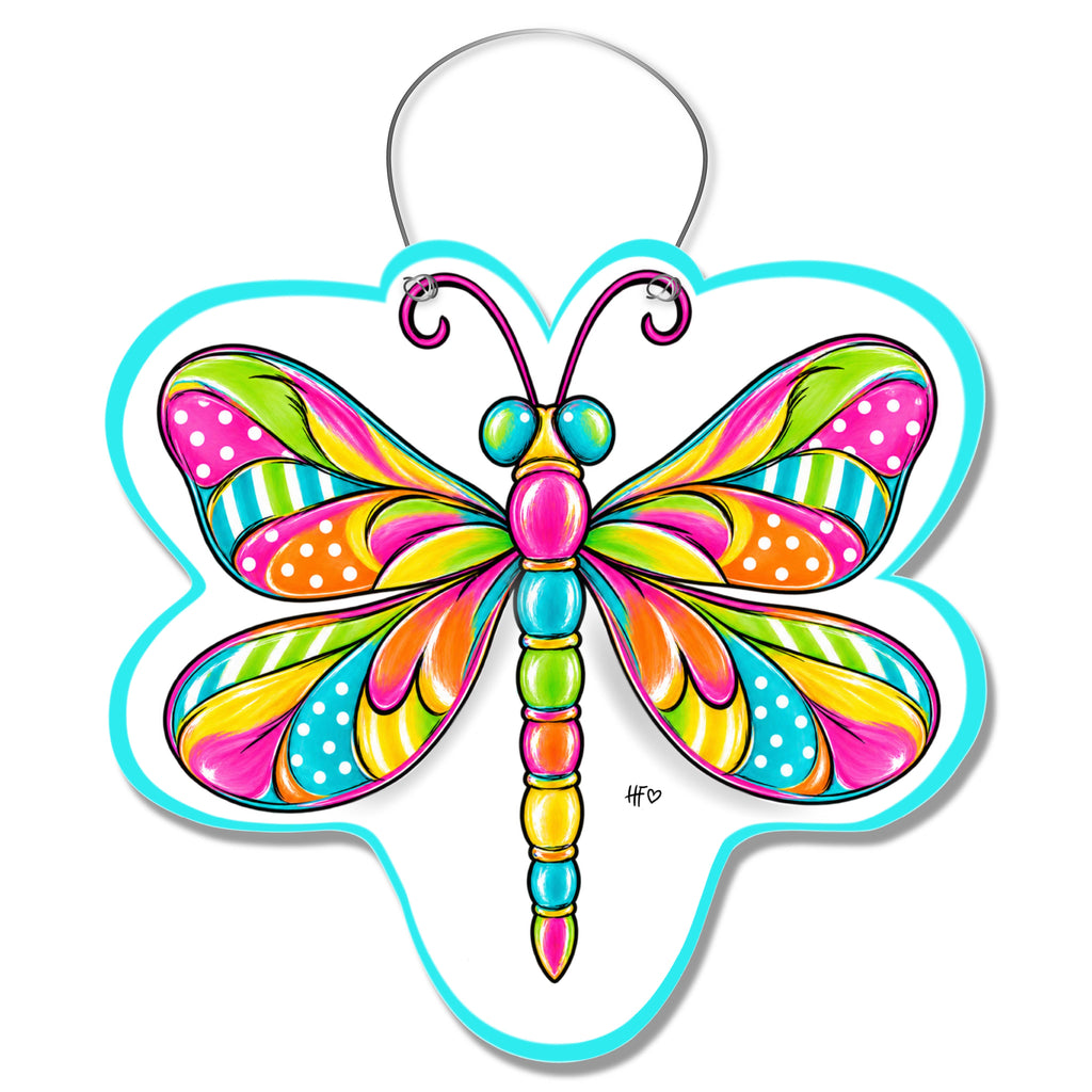 Summertime Dragonfly Door Hanger