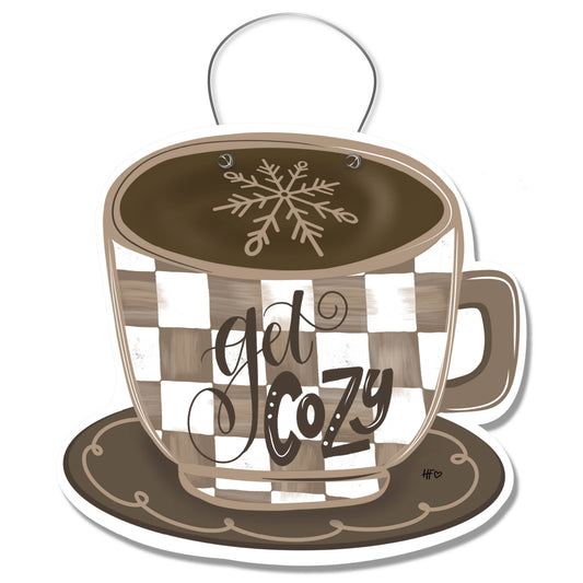 Warm and Cozy Door Hanger